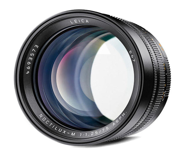 Supersvětelná Leica Noctilux-M 75mm f/1.25 ASPH.