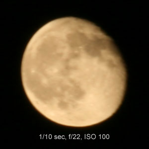 Fotografujeme Měsíc: 2. část