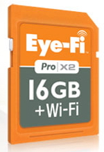 Eye-Fi Pro X2 zvyšuje kapacitu na 16 GB