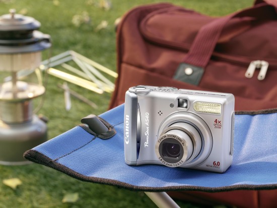 Canon PowerShot A540: Stříbrný šikula