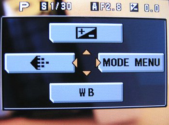 Kapesní rychlý Olympus s velkým displejem