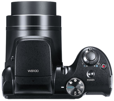 Samsung uvádí ultrazoom WB100 s 22,3mm ohniskem