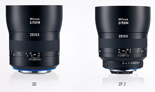 Makro objektivy ZEISS Milvus 2/50M a 2/100M