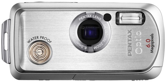 Chvilkově podvodní Pentax Optio WPi