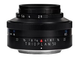 Meyer-Optik oživuje objektiv Trioplan 2.9/50