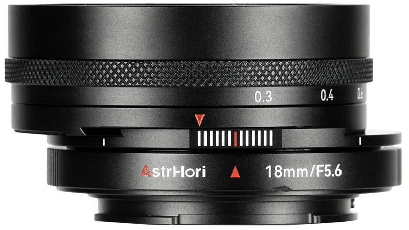 Shift objektiv AstrHori 18mm F5.6 uveden za pouhých 119 USD