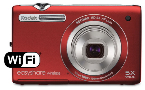 Kodak EasyShare M565 a M750 s Wi-Fi