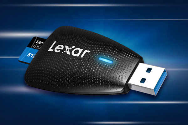 Lexar uvedl kompaktní čtečky karet Compact 2-in1 a Professional 3-in-1