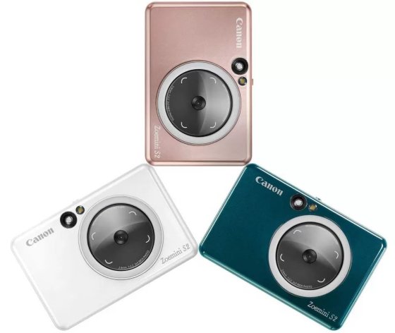 Canon uvedl druhou generaci instantního fotoaparátu a tiskárny Zoemini S2