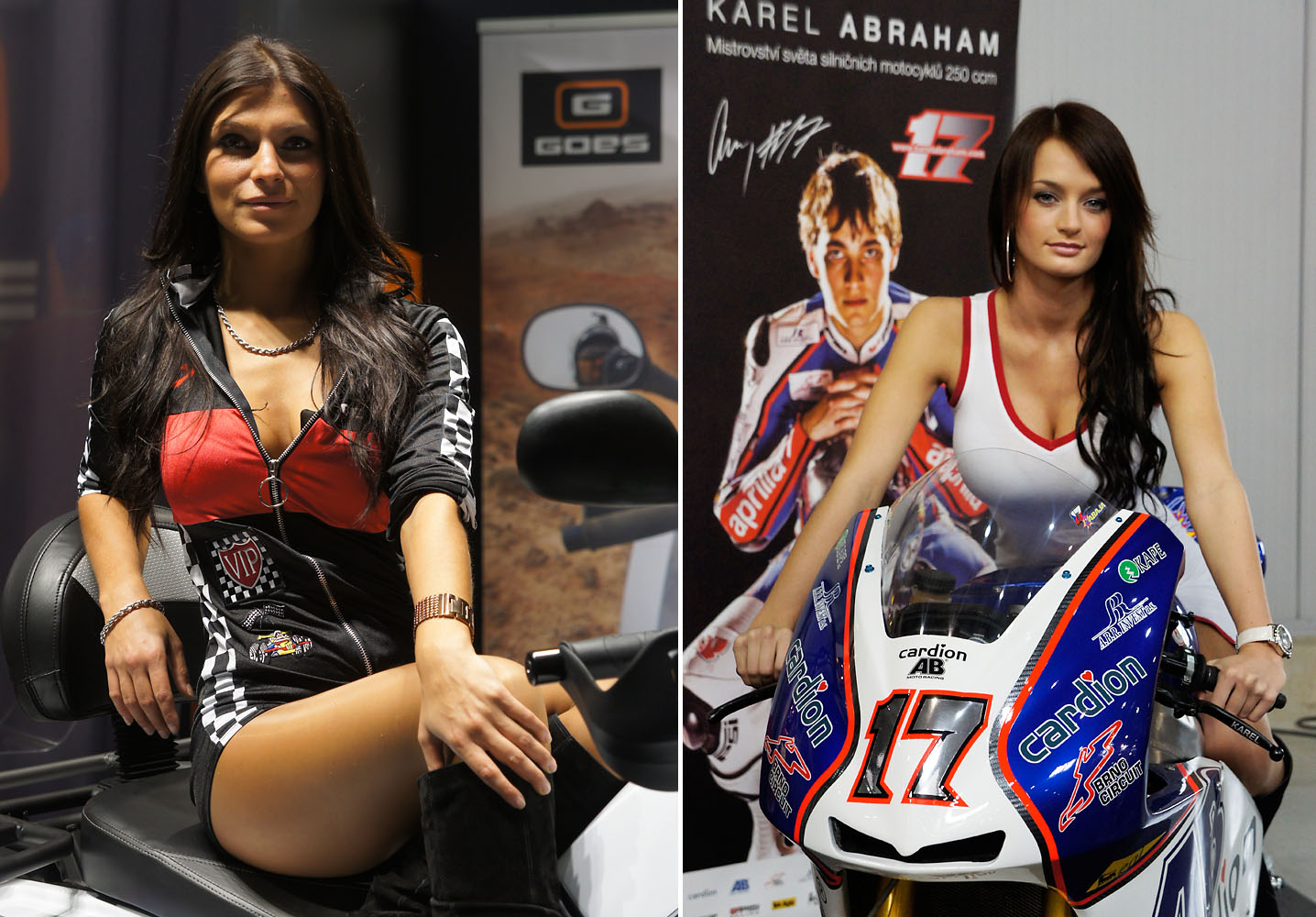 Foto okolo kol 05: Výstavní lidé a já v cizím autě