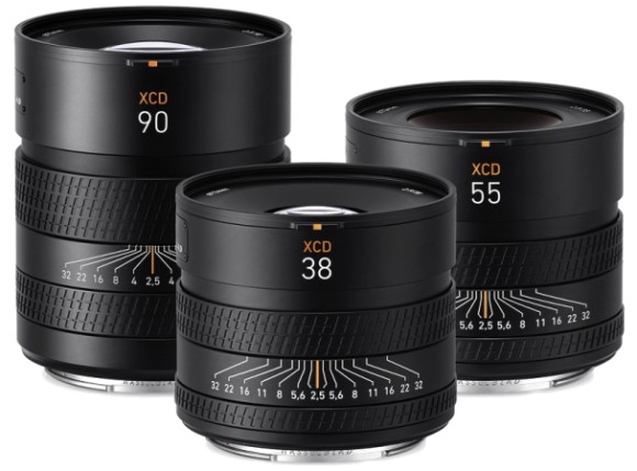 Hasselblad uvedl tři nové objektivy HCD se světelností F2,5