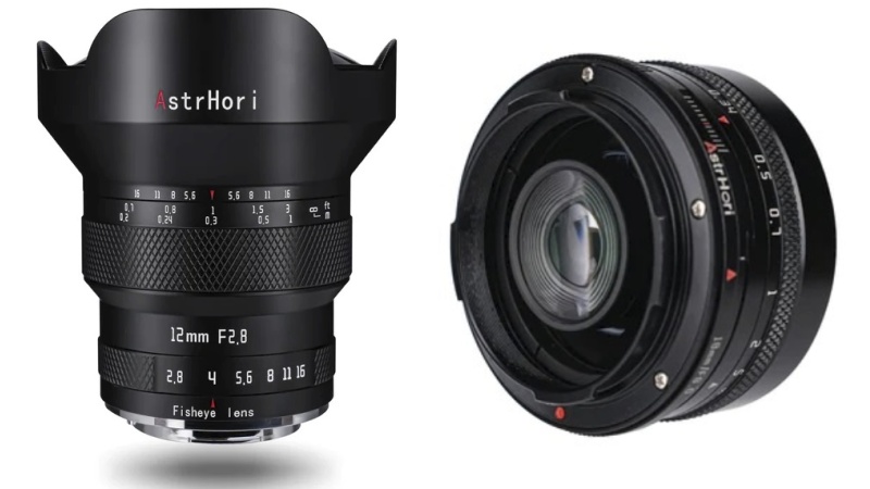 Astrhori představuje objektivy 12mm f/2.8 Fisheye a 18mm f/8.0 Shift