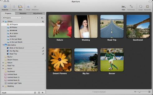 Apple uvolnil Aperture 2