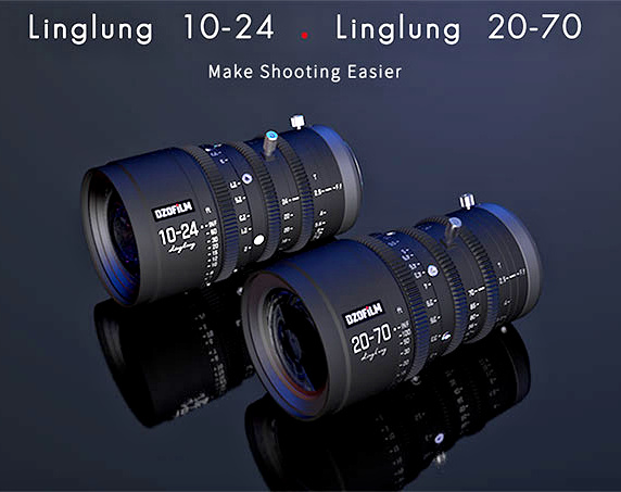 DZOfilm: cine objektivy 10-24mm a 20-70mm pro MFT