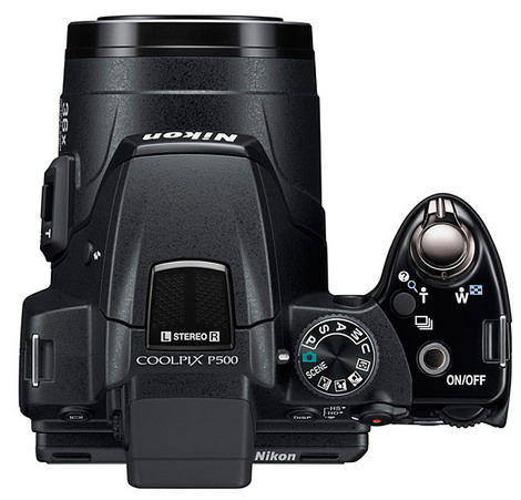 Nikon Coolpix P500 s 36× zoomem