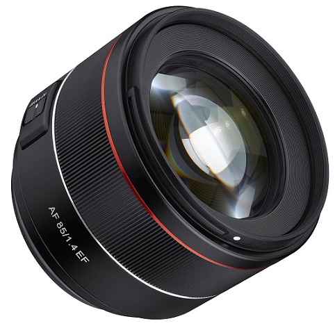 Samyang uvedl kompaktní AF 85mm f/1.4 EF pro Canon