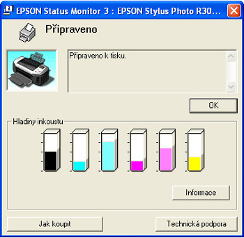 Megatest tiskáren: Epson Stylus Photo R200 a R300