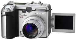 Šílenství kolem Canonu G6