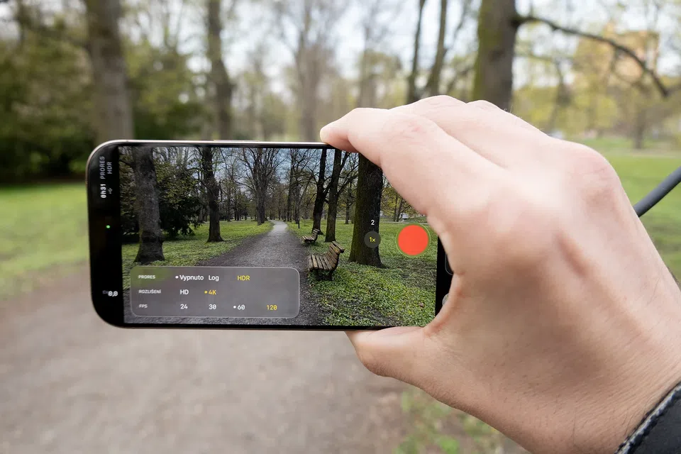 Samsung T9 SSD (natáčení ProRes videa)