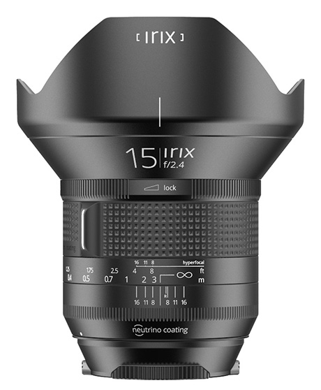 Širokoúhlý objektiv Irix 15mm F/2.4 pro full frame