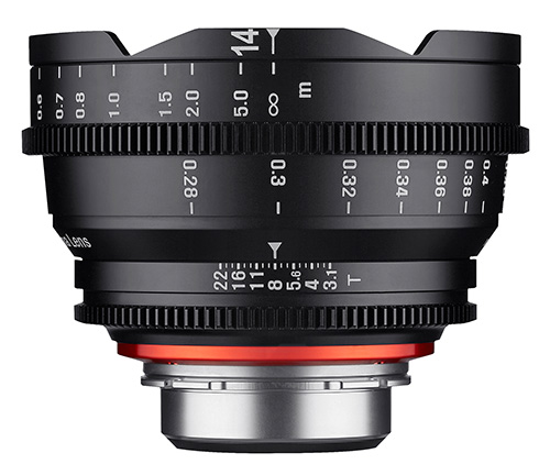 Samyang uvádí video objektivy XEEN 14mm T3.1 a 35mm T1.5