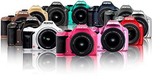 Pentax K-x k dispozici v dalších osmi barvách