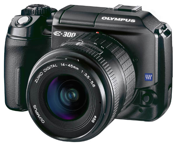Olympus E-300 – zrcadlovka v těle kompaktu