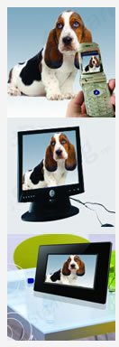 8" fotorámeček eStarling komunikuje i přes Wi-Fi