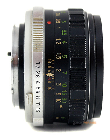 Minolta MC Rokkor-PF 55mm F1.7 (MD)