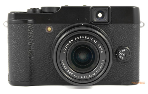 Fujifilm X10: retroborec