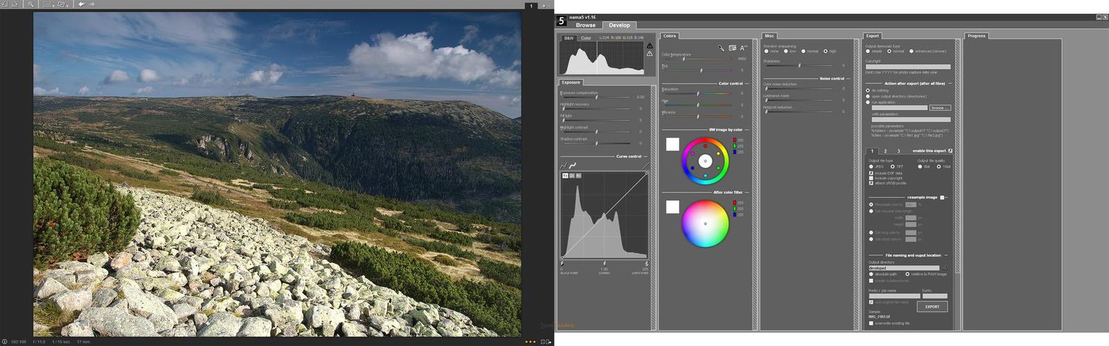 nama5: švýcarský nůž na RAW ze Slovenska