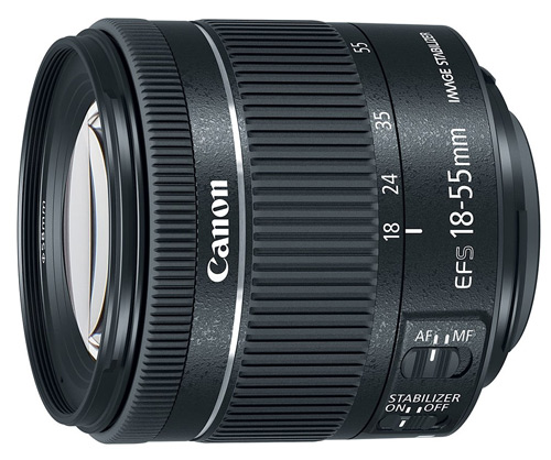 Menší základní zoom Canon EF-S 18-55mm f/4-5.6 STM