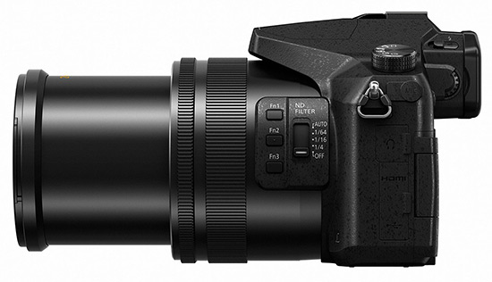Panasonic Lumix FZ2000 dostal 20× zoom, ND filtr a Cinema 4K