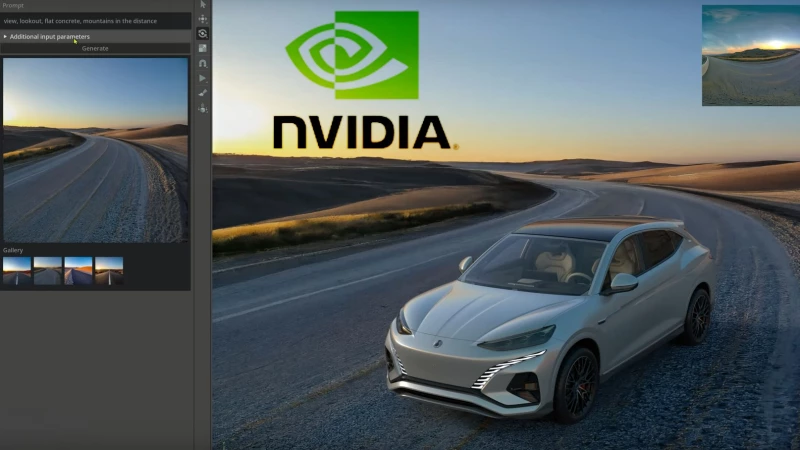 Shutterstock a Nvidia Picasso: tvorba 360° pozadí pomocí generativní AI