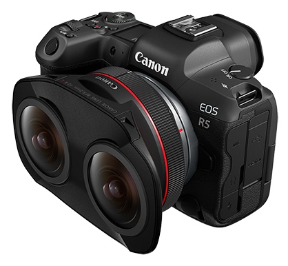 Canon uvádí objektiv pro virtuální realitu: RF 5.2mm F2.8L Dual Fisheye