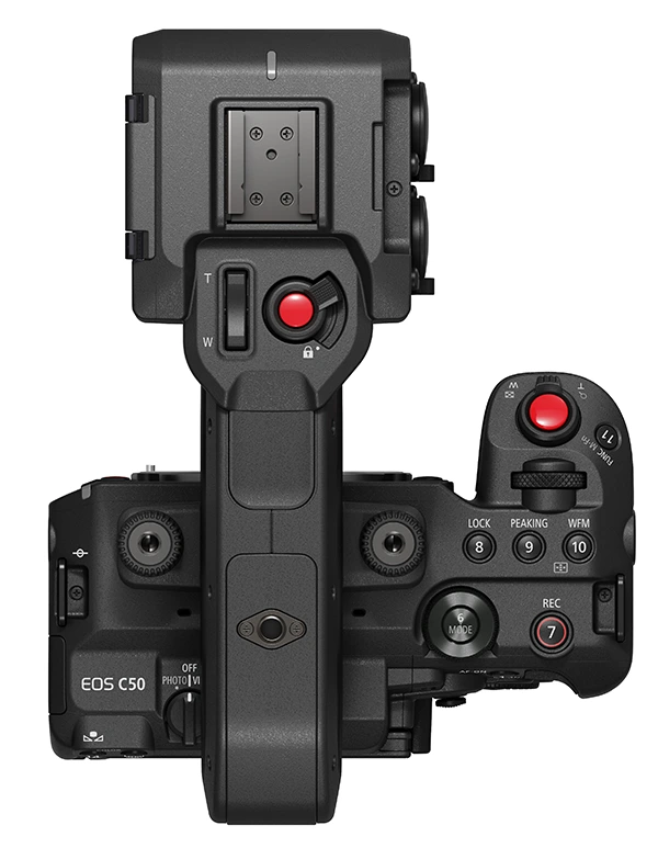 Canon EOS C50 je novou full frame kamerou, umí 7K při 60p