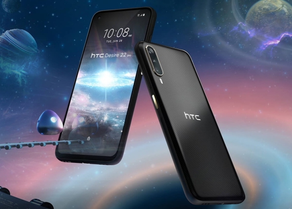 HTC se vrací s 64MPx telefonem Desire 22 Pro a podporou pro Viverse