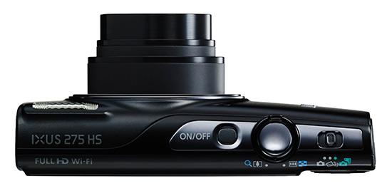 Canon IXUS 275 HS přináší 20MPx čip, 12× optický zoom a Wi-Fi