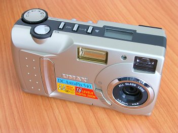 Umax AstraPix 540: Fotoaparát s MP3? I to je dnes možné!