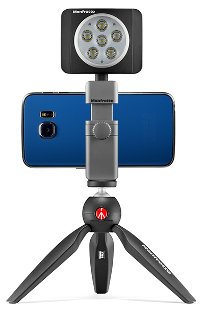 Manfrotto TwistGrip, stativový držák na pro smartphony