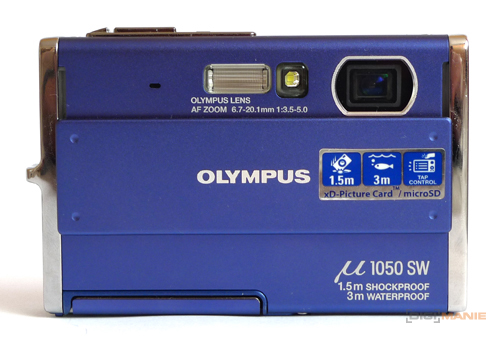 Olympus mju 1050 SW: opravdu do něj neteče?