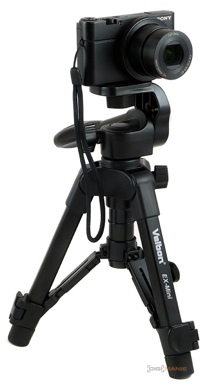 Velbon EX-Mini: šikovný ministativ