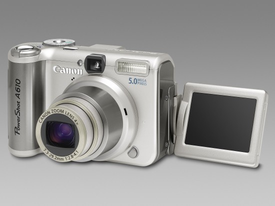 Canon PowerShot A610 a A620: Podzimní smršť novinek u Canonu