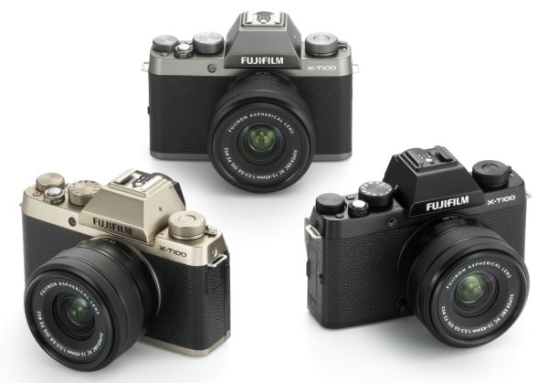 Fujifilm uvádí X-T100, levné CSC s hledáčkem