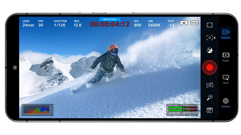 Blackmagic uvádí bezplatnou aplikaci Camera pro Android, přesto není pro každého