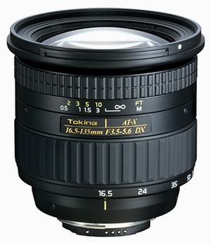 Tokina představila širokoúhlý objektiv 16,5-135 mm