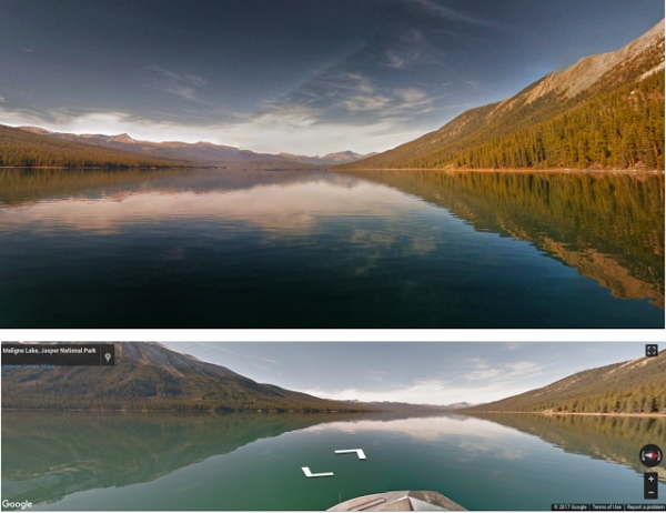 Umělá inteligence Google vytváří profi fotky ze Street View