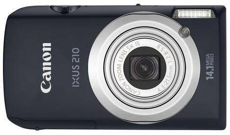 Canon IXUS 210 IS s dotykovým displejem