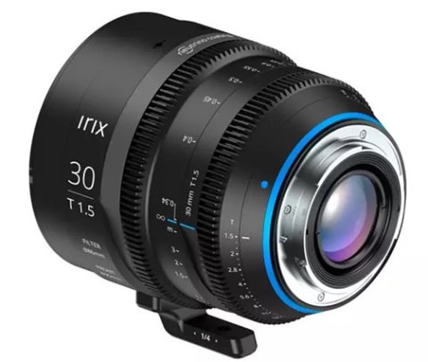 Irix uvedl světelný cine objektiv 30mm T1.5