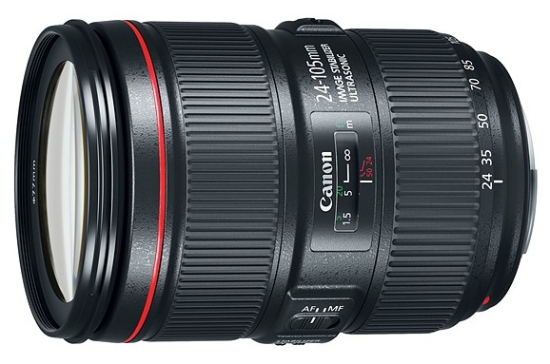 Nová verze objektivu Canon EF 24-105mm f/4L IS II USM